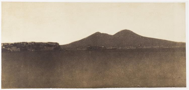 Vesuvius from Mergellina, c.1855 - Giacomo Caneva