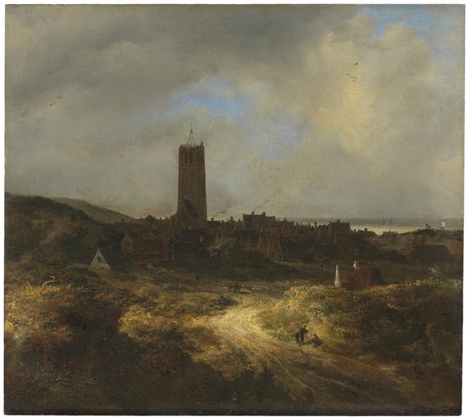 View of Egmond aan Zee - Jacob van Ruisdael