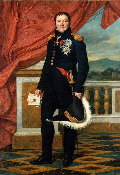 General Etienne Maurice Gerard - Жак-Луї Давід
