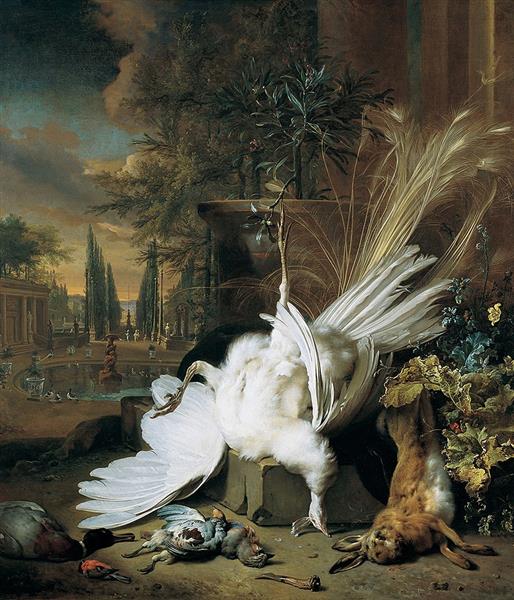 The White Peacock, 1692 - Jan Weenix