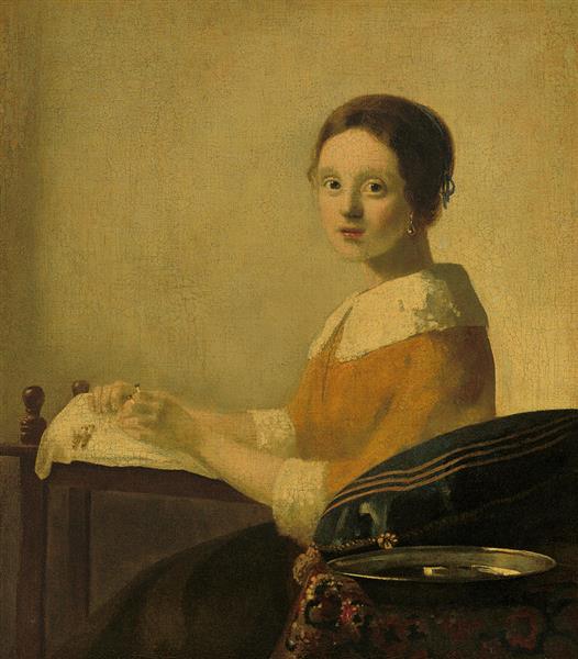 The Lacemaker - Jan Vermeer
