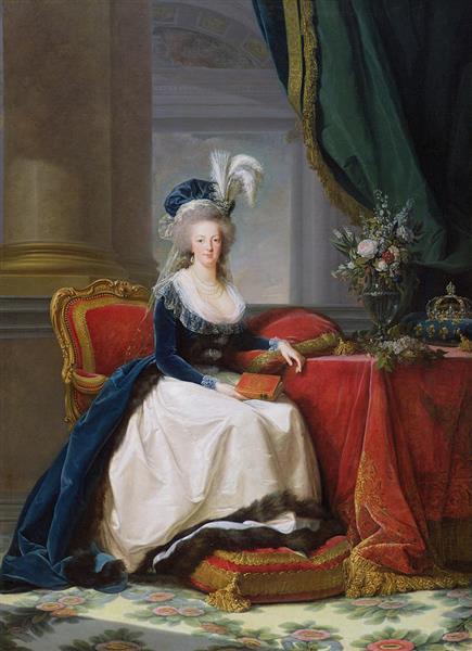 Marie Antoinette - Элизабет Луиза Виже-Лебрен