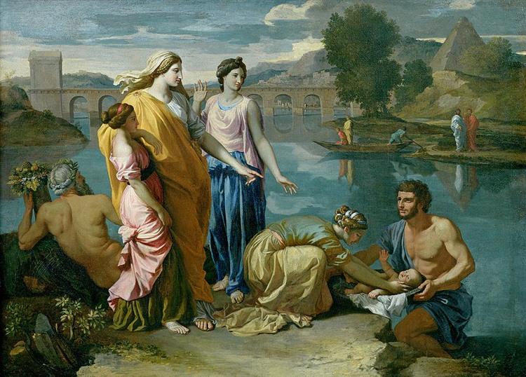 The Finding of Moses, 1638 - Nicolas Poussin