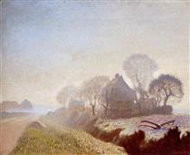 Morning in November - George Clausen