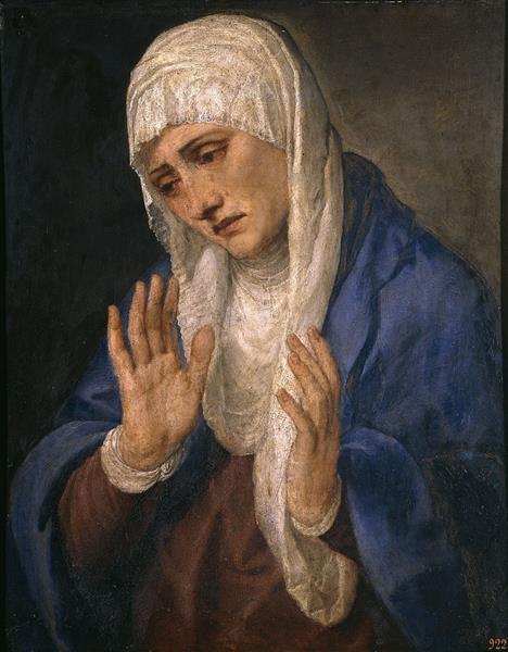 Sorrows, 1554 - Tizian