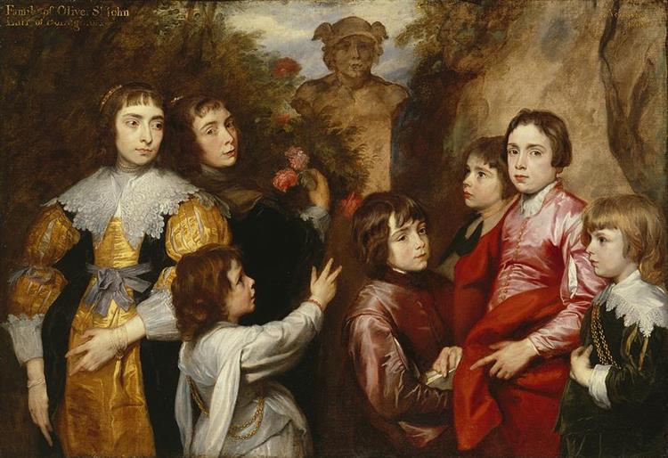 A Family Group - Anthonis van Dyck