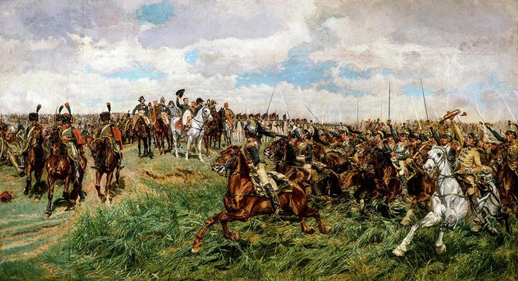 The battle of Friedland - Жан-Луи-Эрнест Месонье