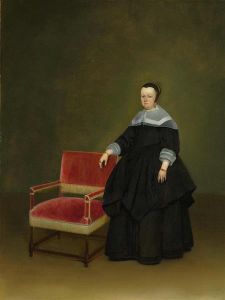 Margaretha van Haexbergen, c.1666 - c.1667 - Герард Терборх