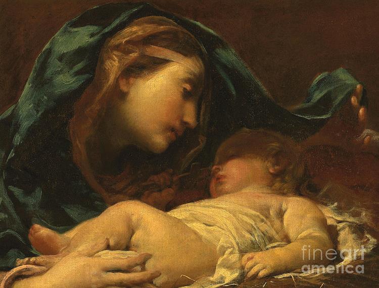 Madonna and Child - Giuseppe Maria Crespi