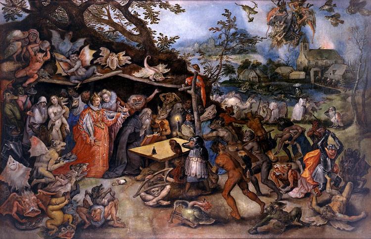 The Temptation of Saint Anthony - Jan Brueghel, o Velho
