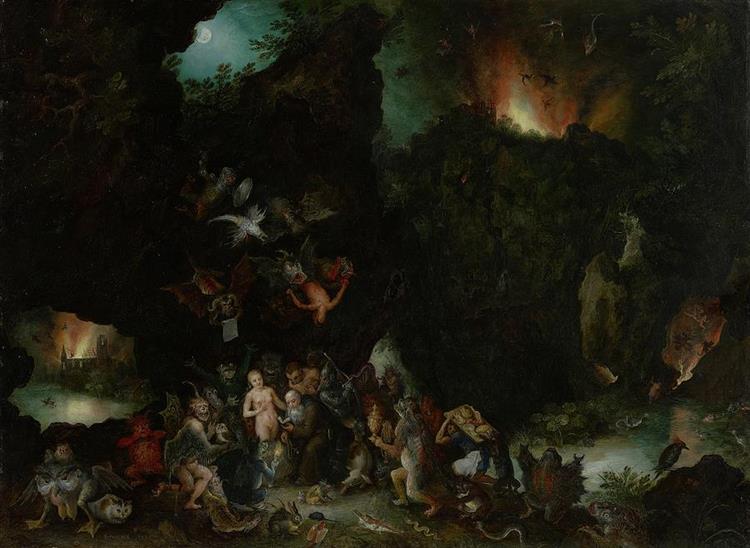 The Temptation of Saint Anthony - Jan Brueghel l'Ancien