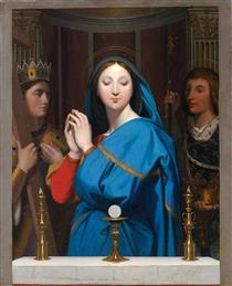 The Virgin of the Host - Jean Auguste Dominique Ingres