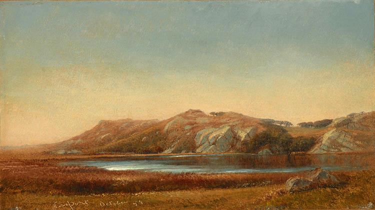 Almys Pond Newport Rhode Island - John Frederick Kensett