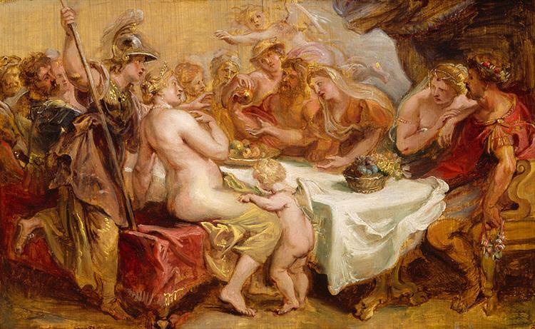 The Wedding of Peleus and Thetis - Питер Пауль Рубенс