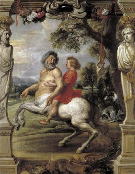 Education of Achilles - Pierre Paul Rubens