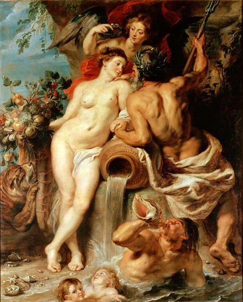 The Union of Earth and Water Antwerp and the Scheldt - Peter Paul Rubens