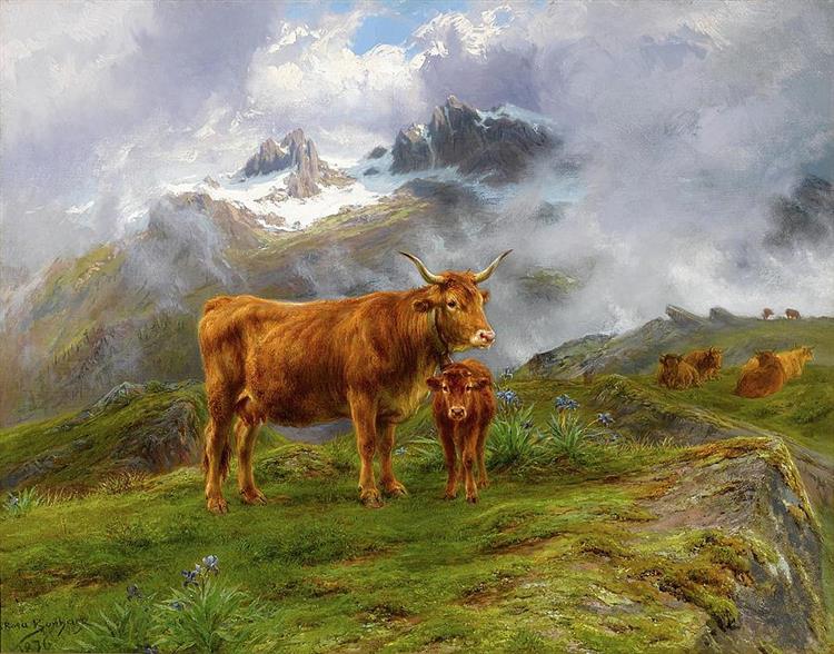 Highland Cattle - Роза Бонёр