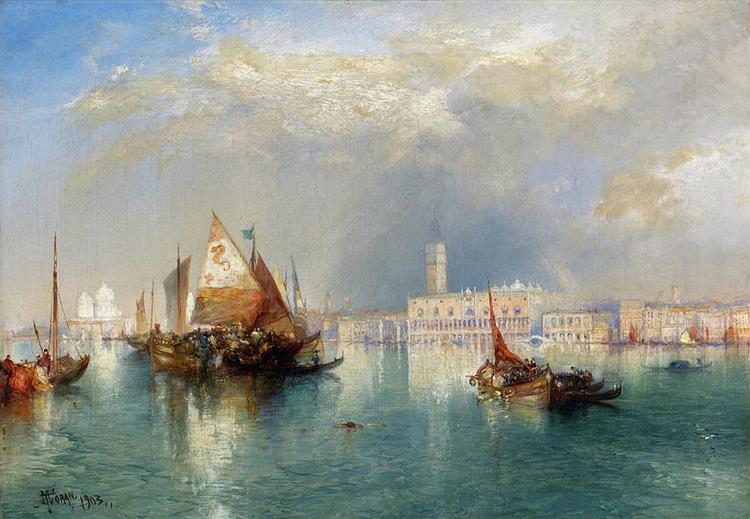 Venice, 1903 - Thomas Moran - WikiArt.org