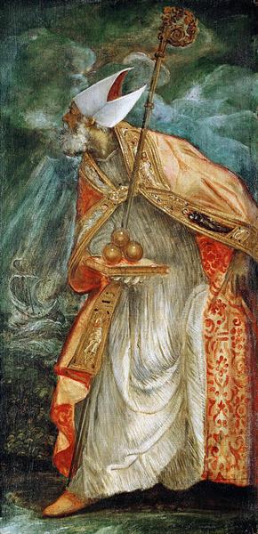 Saint Nicolas of Bari - Tintoretto