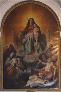 Our Lady of the Afflicted - François-Joseph Navez
