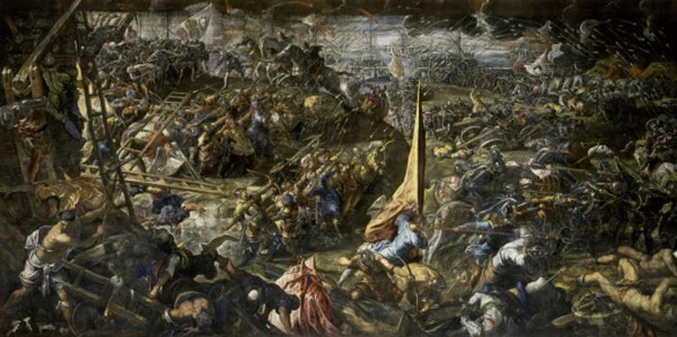 Conquest of Zara, 1584 - 丁托列托