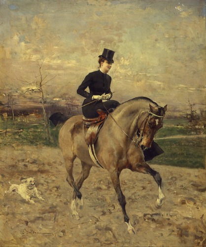 The amazon (Alice Regnault), 1878 - Giovanni Boldini