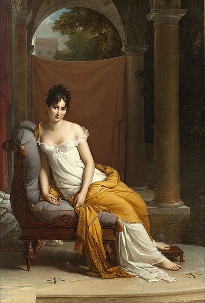 Portrait of Madame Recamier, 1805 - Франсуа Жерар