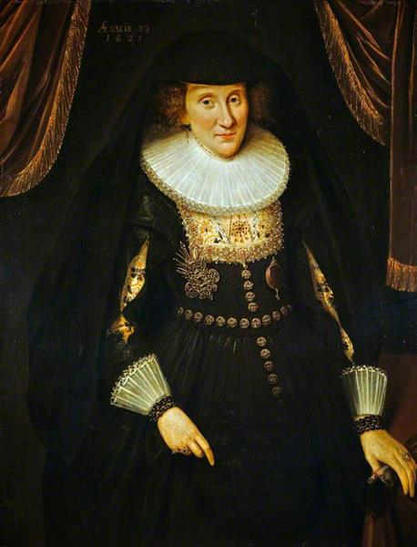 Lady Anne Hay (c.1592–1625/1628), Countess of Winton, Wife of the 3rd Earl of Winton - Adam de Colone