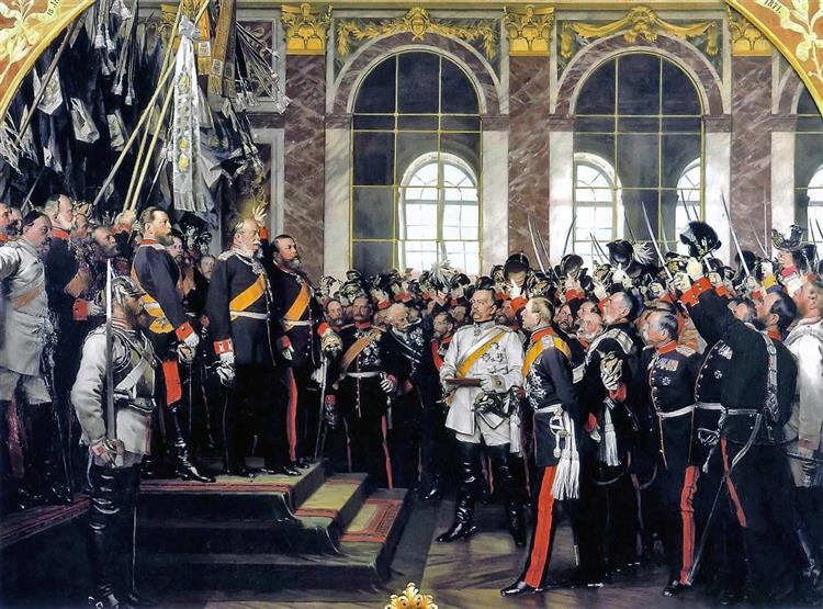 The Proclamation of the German Empire - Anton von Werner