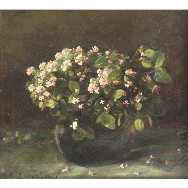 Floral Still Life - Benjamin Champney