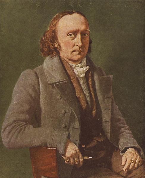 Self-Portrait, 1836 - Christian Albrecht Jensen
