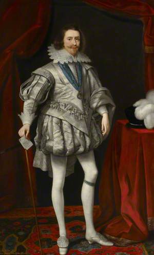George Villiers (1592–1628), 1st Duke of Buckingham - Daniel Mytens the Elder