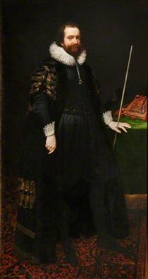 Lionel Cranfield (1575–1645), 1st Earl of Middlesex - Daniel Mytens the Elder