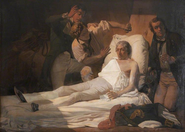 The Death of Nelson - Edward Armitage