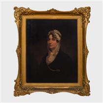 Portrait Said to be Mrs.Thomas Chester - Ezra Ames
