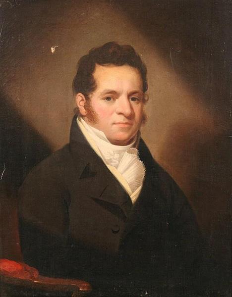 Portrait of Nathaniel Allen Esq. - Ezra Ames