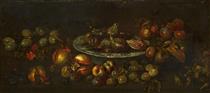 Still life with fruits - Giovanni Battista Ruoppolo
