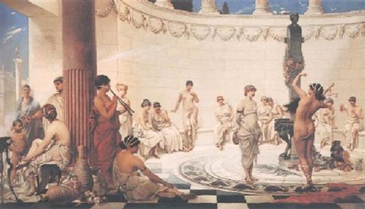 Eine Thuzhunde in Dionysus-Temple - Hermann Schneider