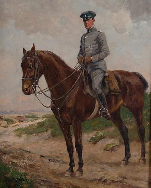 Soldat zu Pferd - Johann Daniel Holz