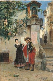 An amorous advance - Juan Jiménez Martín