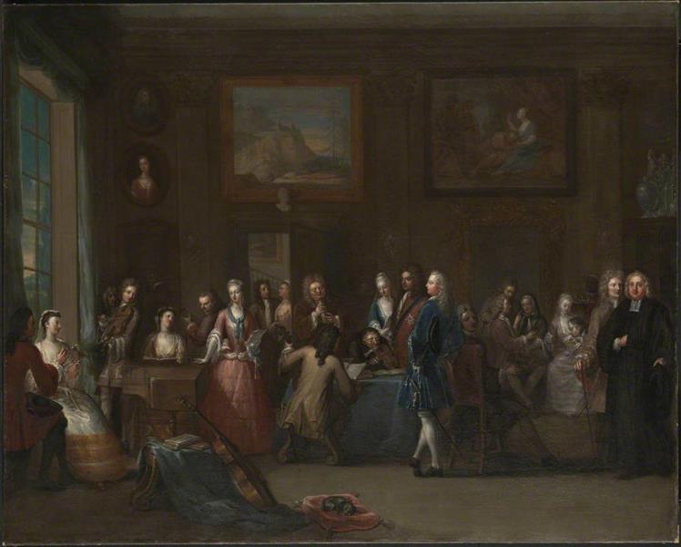 A Musical Assembly - Marcellus Laroon the Younger