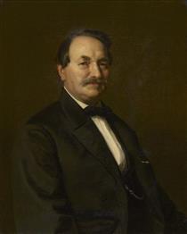 Bildnis des Kanzleirates Georg Wilhelm Emanuel von Bergen zu Prenzlau - Oskar Begas