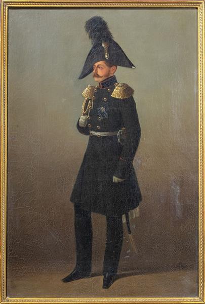 Portrait of Grand Duke Michael Pavlovich of Russia - Adolphe Ladurner