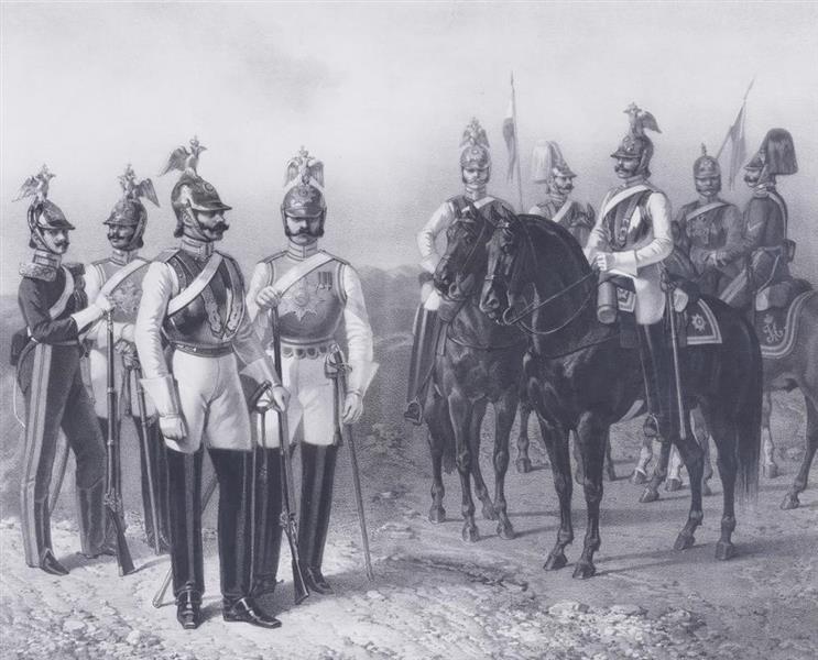 Guards Cuirassier division - Adolphe Ladurner
