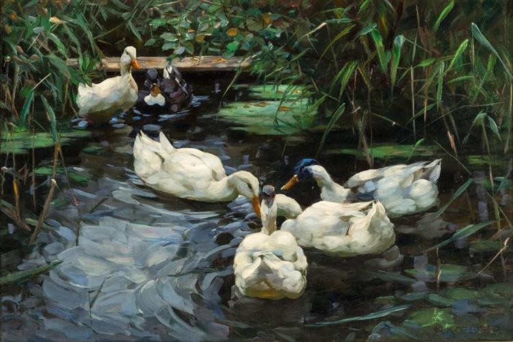 Six ducks - Alexander Koester