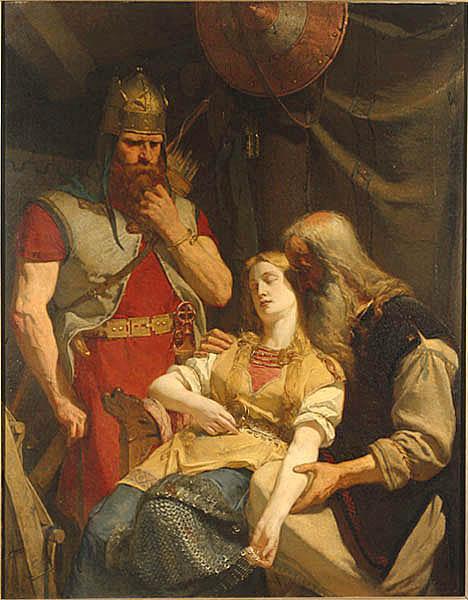 Orvar-Odd relates of Hjalmar's death - August Malmstrom