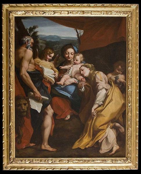 La Madonna di San Girolamo - Francisco Preciado