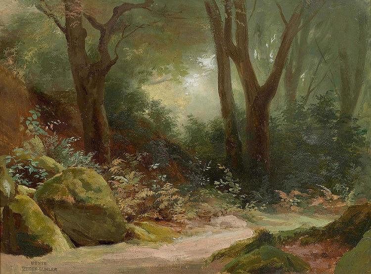 Forest clearing - Fritz Zuber-Buhler