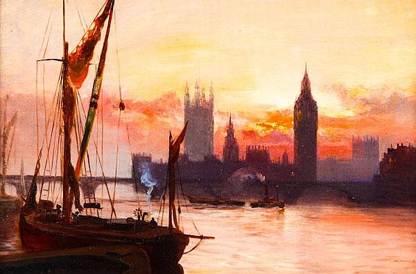 Houses of Parliament, Westminster - George Hyde Pownall