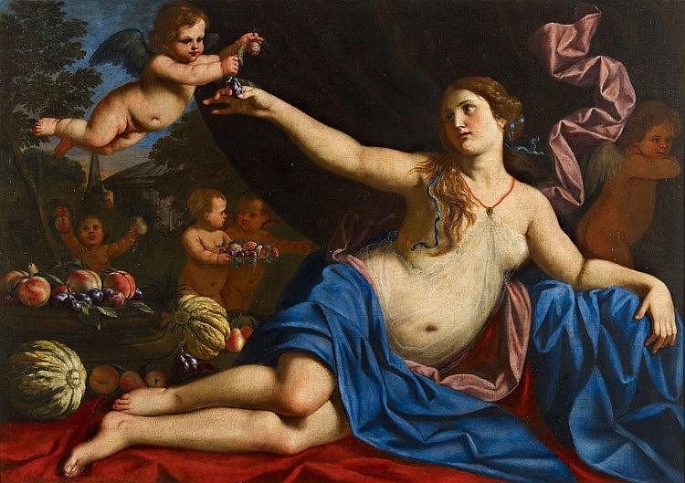 Venus and Cupid - Giacinto Gimignani